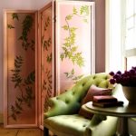 الشاشة في الداخل مع نمط