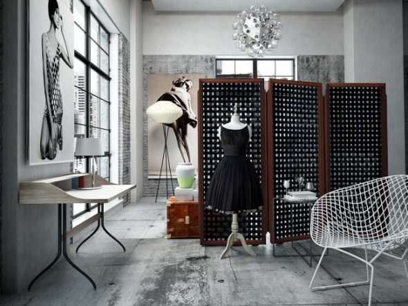 شاشة الغرفة