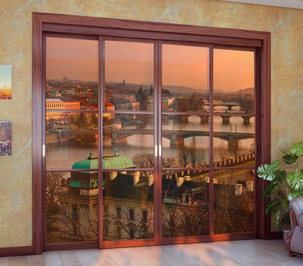 خزانة ملابس ذاتية اللصق