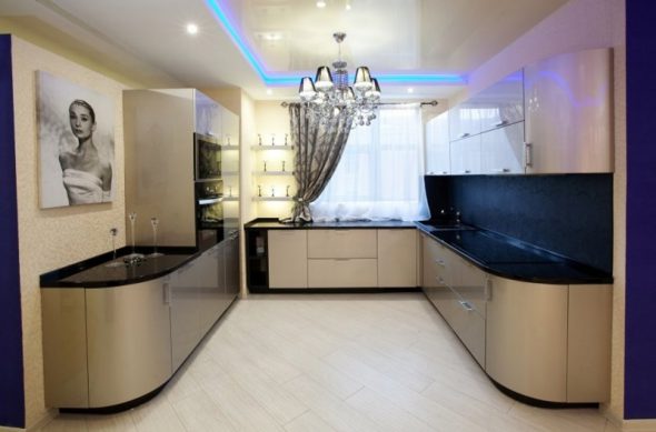 مجموعة المطبخ الحديثة