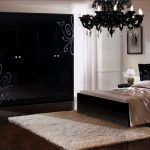 غرفة نوم سوداء