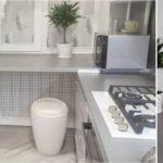 كونترتوب عتبة في المطبخ