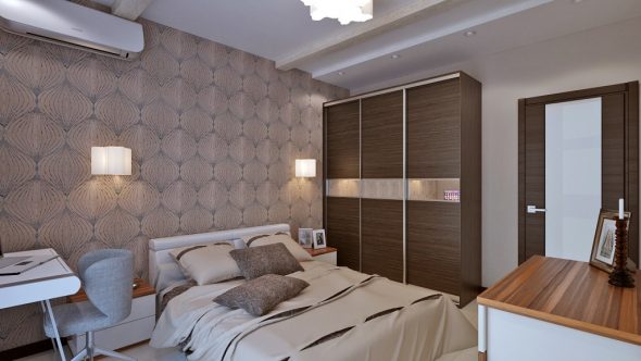 الشمعدان على السرير