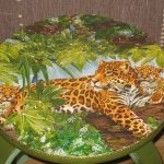 decoupage مشرق للبراز