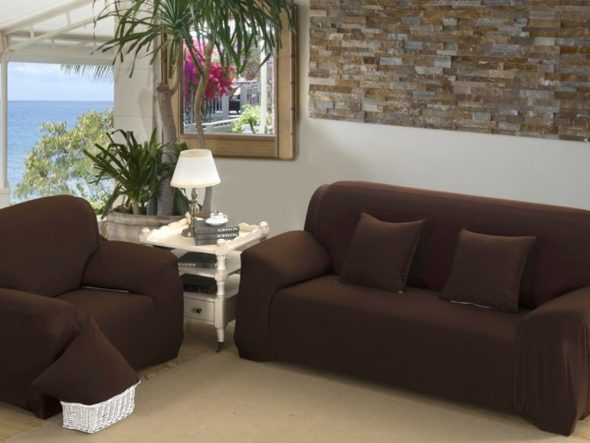 من جلد الغزال للأثاث