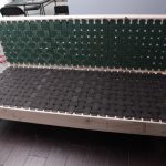 صنع أريكة بيديك من الخشب