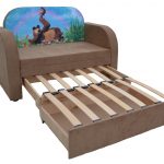 سرير أريكة للأطفال مع صندوق تخزين Rio Masha and the Bear