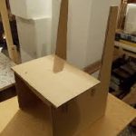 كرسي الطفل تفعل ذلك بنفسك + الرسومات