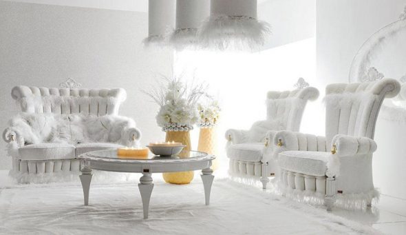 تيفاني المعيشة البيضاء