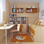 المناطق الداخلية من شقة صغيرة