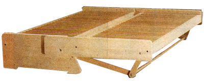 تصميم أريكة قابلة للطي