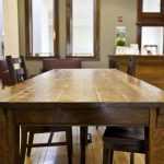 الأثاث الخشب الصلب لغرفة المعيشة