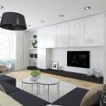 أثاث أبيض في الداخل