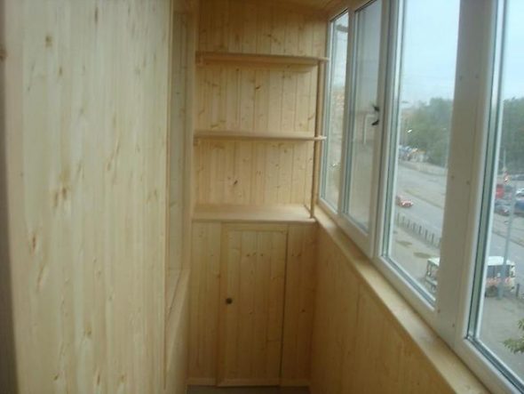 التشطيبات الشرفة