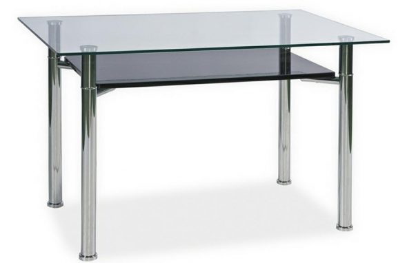 طاولات زجاجية في غرفة المعيشة