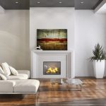 الأثاث الأبيض في الداخل المكرر