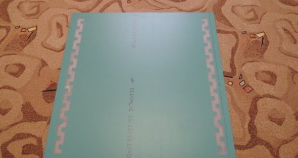 مضاءة مرآة الخلفية