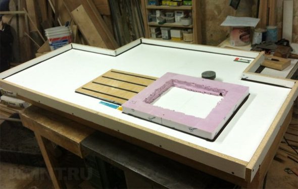 أعلى الجدول DIY