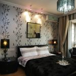 سرير مزدوج أسود