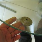 ديكور طاولة زجاجية