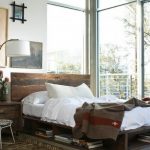 سرير خشبي تفعل ذلك بنفسك الداخلية