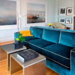 أريكة الفيروز الداكن