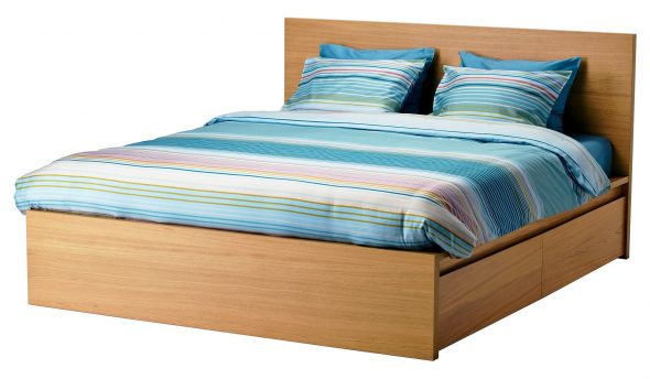 سرير مزدوج ايكيا