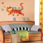 ملصق القط الفأر المثير للاهتمام