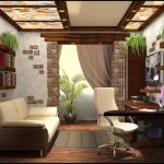 مكتب في الشقة