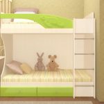 سرير مرتفع الدلفين