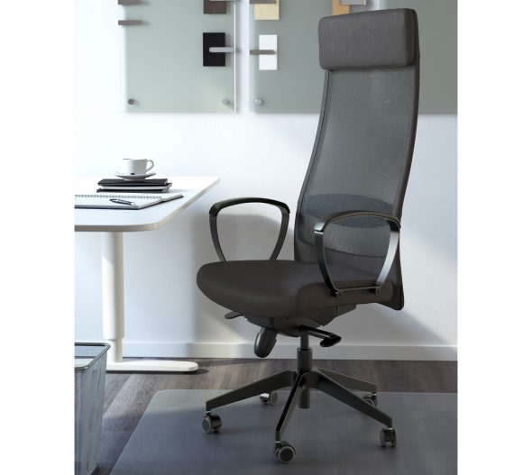 كرسي مع شبكة الاكريليك