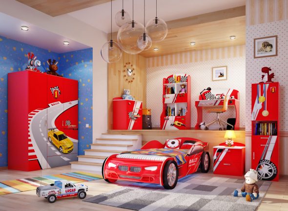 آلة السرير لصبي