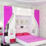 سرير قابلة للطي لفتاة