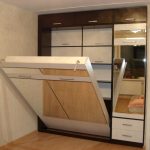 رفع السرير في خزانة