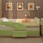 سرير دولفين في الداخل