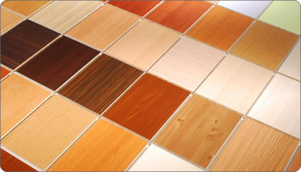 مغلفة المواد اللوح الأثاث البيئي