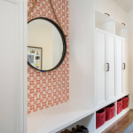 مرآة مستديرة