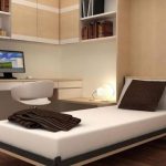 سرير قابلة للطي واحد