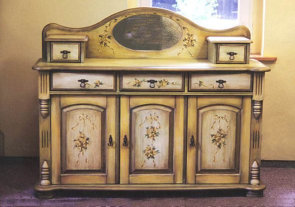 تحويل الأثاث باستخدام تقنيات دكبج