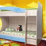 سرير دولفين ذو طابقين