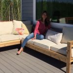 أريكة محلية الصنع لإعطاء