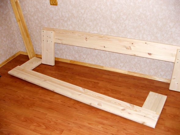 الظهر واللوح الأمامي