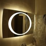 أضواء مرآة مستديرة