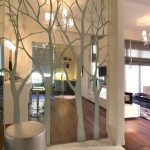 مرآة في الردهة مع صورة