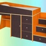 سرير الأطفال العلية الربيع 2A