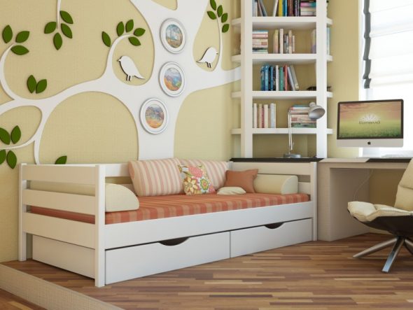 أسرة الأطفال لينة