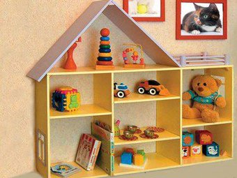 الاطفال خزانة DIY