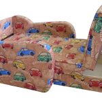 كرسي الأطفال سرير للصبي ، مربع للكتان