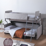 أريكة المحولات في سرير بطابقين في الداخل