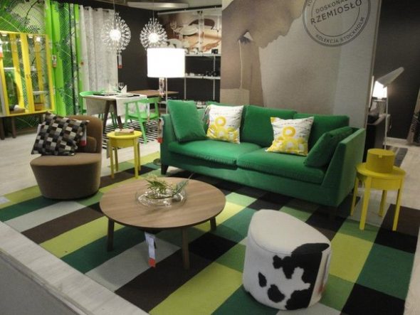 أريكة خضراء